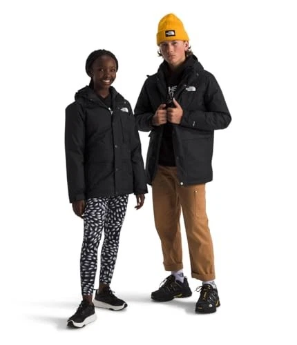 THE NORTH FACE TEEN NORTH DOWN TRICLIMATE 3-IN-1 JACKET - SIZE:M - TNF BLACK