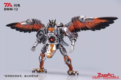 IN STOCK TransArt BWM-12 Maximals Silverbolt Action Figure 18.5cm Transform Toy