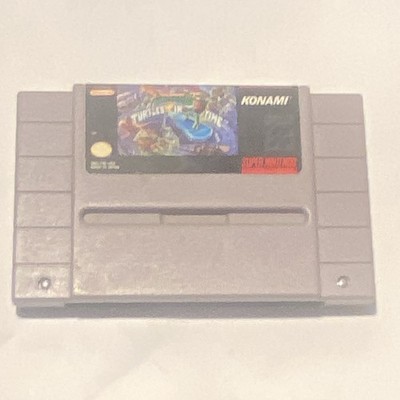 Konami Teenage Mutant Ninja Turtles IV: Turtles in Time for Nintendo SNES