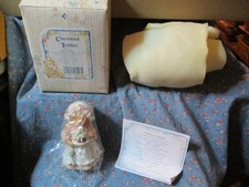 NIB Box Wear Enesco Cherished Teddies 617318 Mrs. Cratchit A Beary Christmas