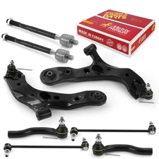 Control Arm & Tie Rod & Sway Bar Set for 2006-2018 Toyota RAV4 8 PCS