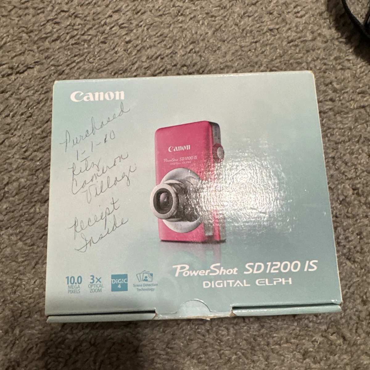 Canon PowerShot SD1200 IS Digital Cameras for sale | eBay