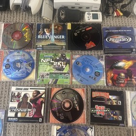 Sega Dreamcast And Genesis Console and 28 Game Bundle Lot Sonic Adventure