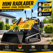 Mini Radlader Hoflader Kompaktlader 620 kg 9,6 PS RATO R300-V