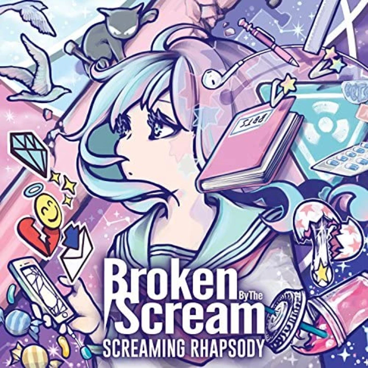 Broken By The Scream CD Mini Album SCREAMING RHAPSODY Japan Metal Screaming Idol