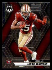 2025 Panini Mosaic #142 Jauan Jennings San Francisco 49ers