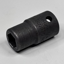 Snap On MGM8D 1/4 Dr 6Pt SAE 1/4 Flank Dr Shallow Magnetic Power Socket VGC 1985 Snap On MGM8D 1/4 Dr 6Pt SAE 1/4 Flank Dr Shallow Magnetic Power Socket VGC 1985