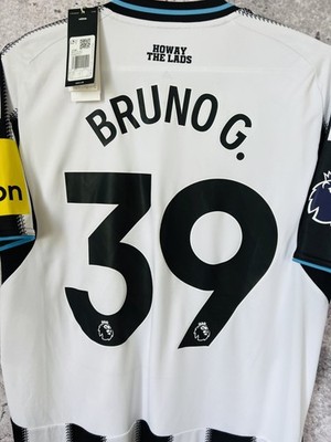 NEWCASTLE UNITED JERSEY 2025-26 HOME SOCCER SHIRT BRUNO G. #39