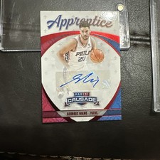 2021-22 Panini Chronicles - Apprentice Signatures Red #APP-GNI Georges Niang 