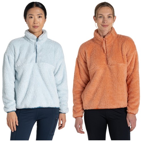 Felpa da donna in pile con zip pullover Teddy soffice