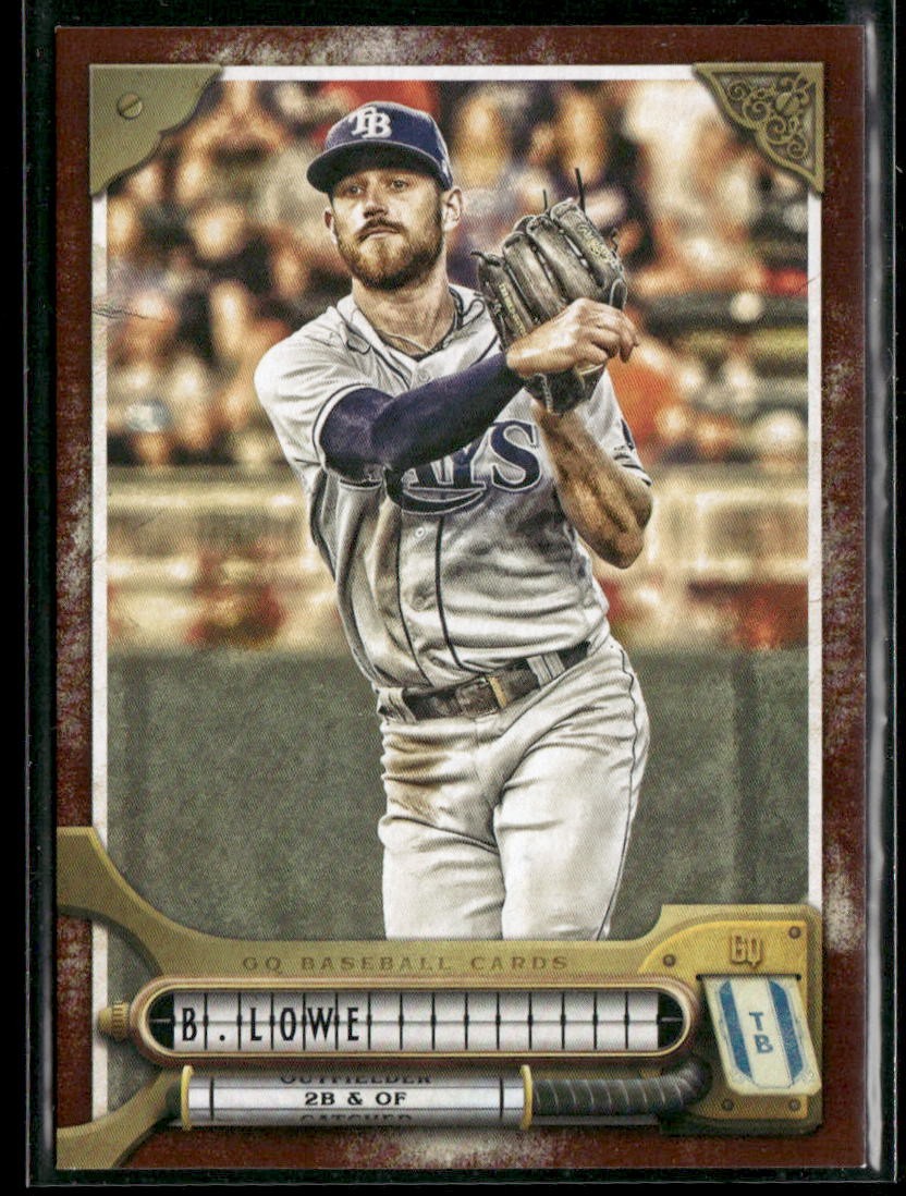2022 Topps Gypsy Queen Brandon Lowe Burnt Umber /399 #42 Tampa Bay Rays
