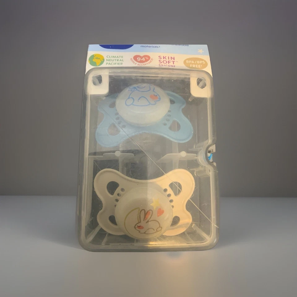 Chupete MAM Binkies Original Noche 6-16m Brilla en la Oscuridad 2 Piezas Foto 2 de 4