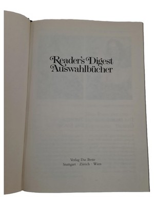 Reader's Digest Auswahlbücher Sammelband Kurzgeschichten Verlag Das Beste