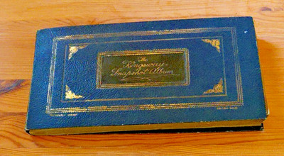 Original 120 Family Photos Album 1920-1930  9.5 X 5 Inches