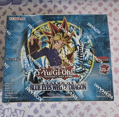 YuGiOh Legend of Blue Eyes White Dragon | LOB 25th Display | Sealed OVP Deutsch