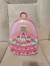 Image of Loungefly Disney Sleeping Beauty Aurora Cake Mini Backpack