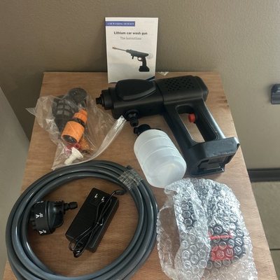 #ad Lithium Cordless High Pressure Power Washer For Car New Open Box $30.00