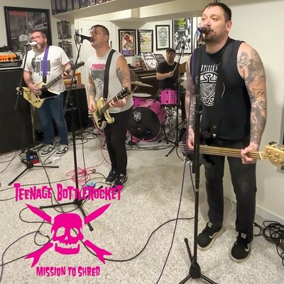 Teenage Bottlerocket Mission to Shred (Vinyl) 7'' Single Coloured Vinyl