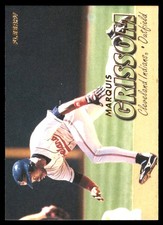 Marquis Grissom 1997 Fleer #640 Indians MLB READ FREE SHIPPING AutographDen