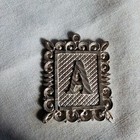 ~ Charm/Pendant For Necklace Vintage Pure Silver ~ A