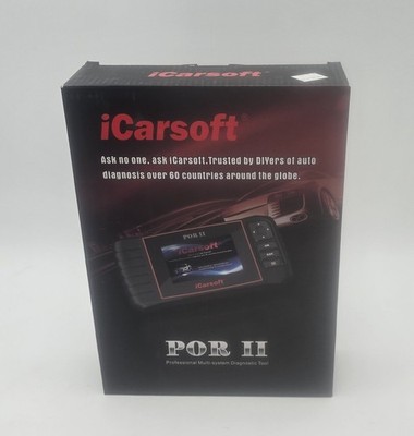 iCarsoft Professional Multi-system Diagnostic OBD II, Porsche,  Audi, VW, Skoda