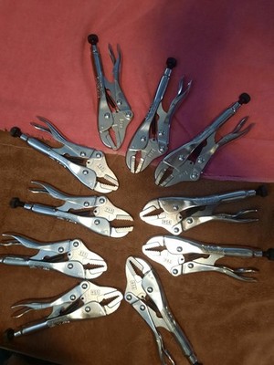 Malco Eagle Grip LP7R | 7'' Straight Jaw Locking Pliers | USA Made | NEW 