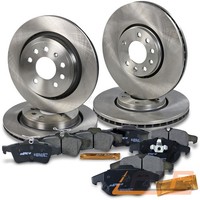 Bremsscheiben + BremsbelÄGe Vorne + Hinten FÜR Opel Signum Vectra C Saab 9-3