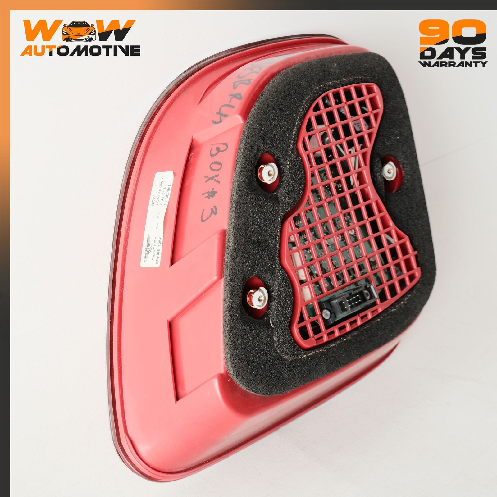06-13 BENTLEY CONTINENTAL FLYING SPUR REAR LEFT TAIL LIGHT LAMP ASSEMBLY OEM