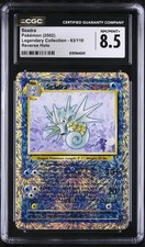 CGC 8.5 NM/MINT+ Seadra 63/110 Legendary (Collection) Reverse Holo Pokemon Card on eBay