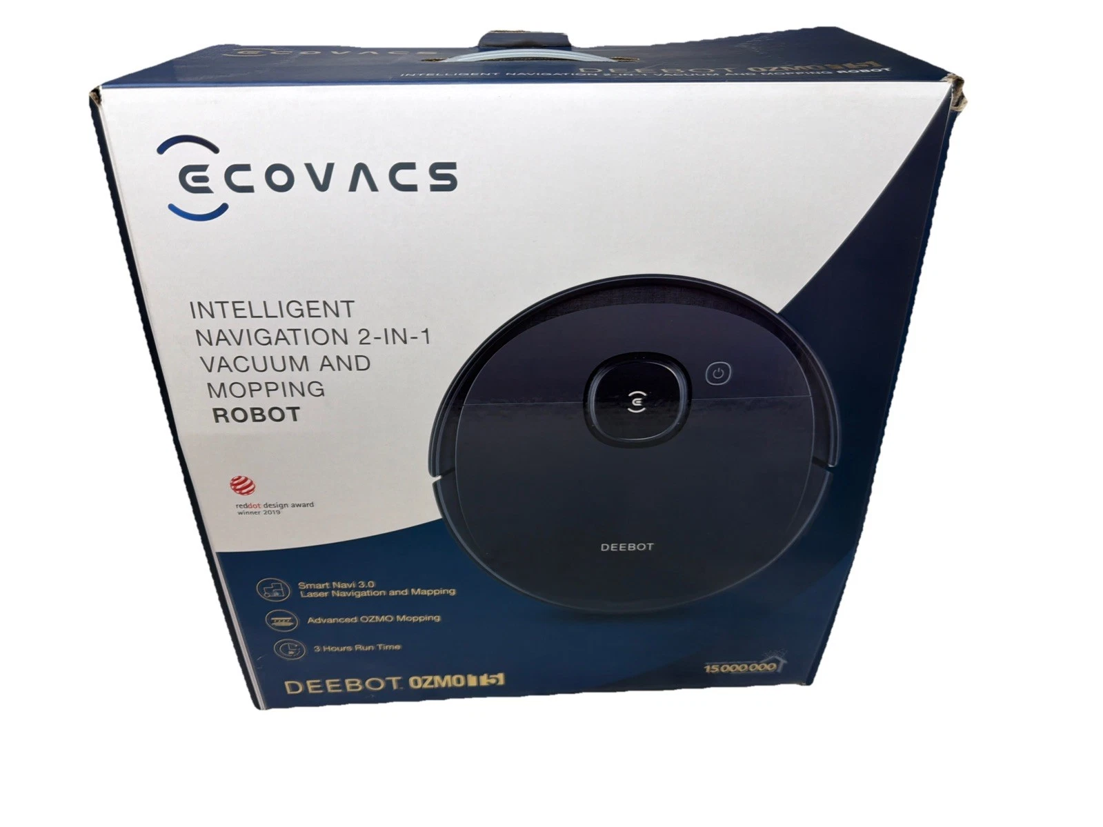Ecovacs DEEBOT OZMO T5 Intelligent Navigation 2 In 1 Vacuum And Moping Robot