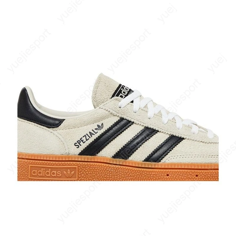 adidas Wmns Handball Spezial Aluminium Black Gum IF6562 - Image 2 of 4