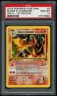 POKEMON BLAINE'S CHARIZARD 2000 GYM CHALLENGE #2 1ST EDITION HOLO PSA 10