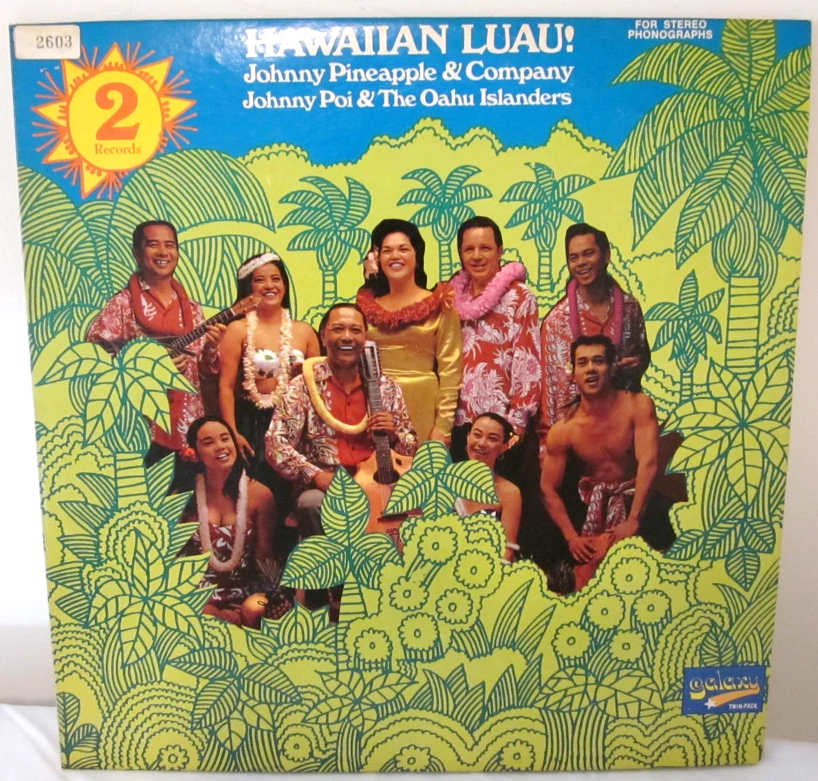 World Music Hawaiian & Pacific Islander 33 RPM Speed Vinyl Records