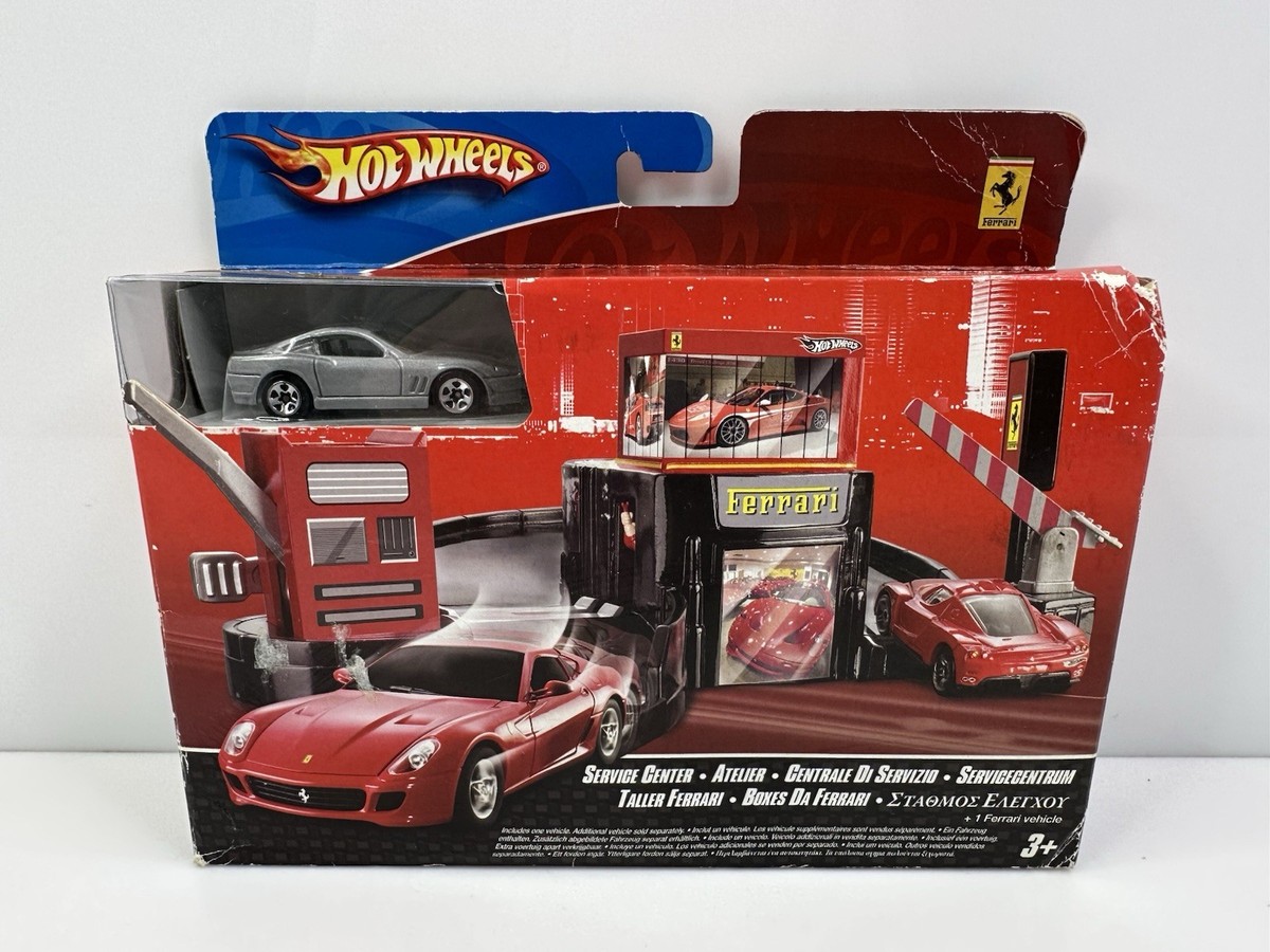 Rare 2007 Hot Wheels Ferrari Service Center 550 Maranello L5205