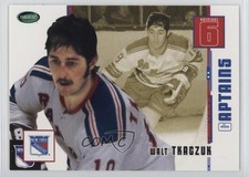 2003-04 Parkhurst Original Six New York Rangers Captains Walt Tkaczuk #76 4ic