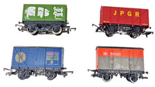 Rake Of 4 Hornby Lima R216 R1249 305607W R117 OO Gauge Wagons Rare Trains Unbox.