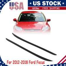 2x Driver & Passenger side Windshield Pillar Molding For 2012-2018 Ford Focus