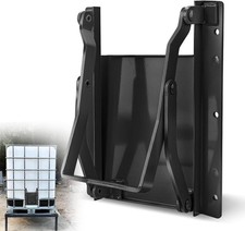 Black 9x9 Sliding Grain Gate Kit for Feed Bins  Truck Unloading
