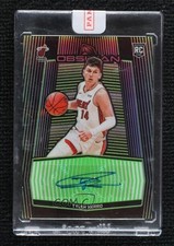 2019-20 Panini Obsidian Rookie Electric Etch Green 1/25 Tyler Herro Auto 16wc