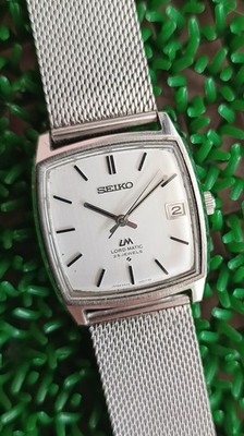 RARE VINTAGE SEIKO LM 5605-5000 ORIGINAL DIAL AUTOMATIC 25 JEWELS