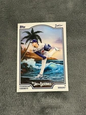 2025 Topps x Bob Ross: The Joy of Baseball Yoshinobu Yamamoto #11 SHIPS ASAP