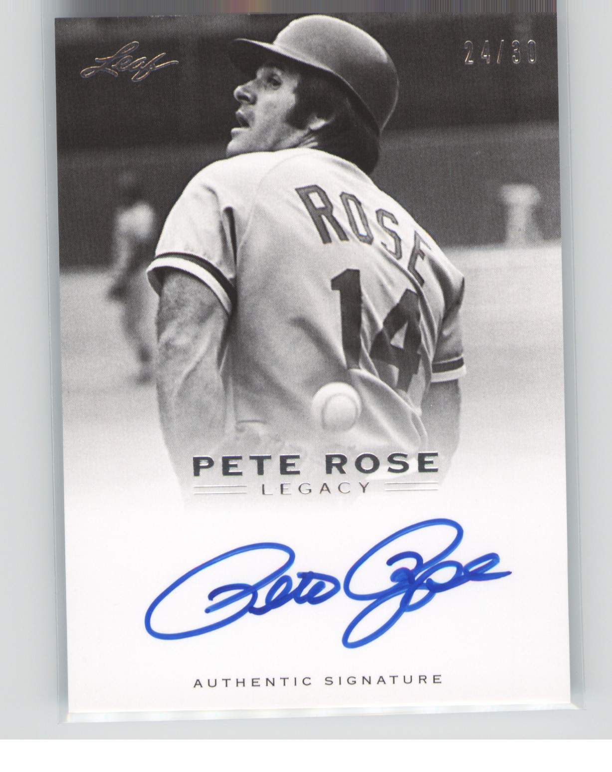 Pete Rose #A-11 2011 Leaf Pete Rose Legacy Baseball Autographs