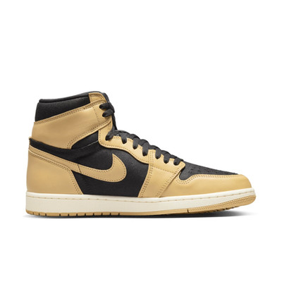 Nike Jordan 1 Retro High OG Heirloom 555088-202 Vachetta Tan Schwarz Gr. 44.5