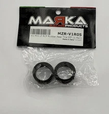 Marka Racing V1 Mini-Z RCP Rubber Rear Tire 05° (1 Pair) MZR-V1R05 NEW!