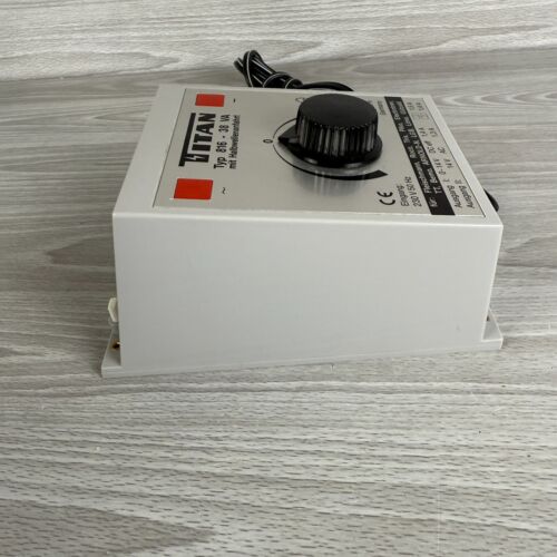 Vtg Titan Type 816 Transformator Speed Controller Train Transformer US PLUG LN - Picture 8 of 18