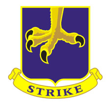 12" 502ND PARACHUTE STRIKE STICKER DECAL USA MADE