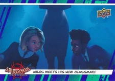 #4 MILES MEETS NEW CLASSMATE 2022 UD  Spider-Man Into the Spider-Verse GWEN