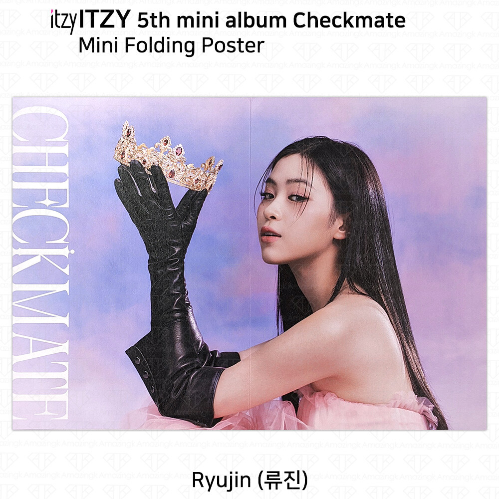 ITZY 5th Mini Album Checkmate Official Folded Poster Preorder