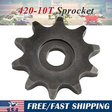 10 Teeth Motor Gear Sprocket For 420 Chain ATV Quad Buggy E-Bike Scooter Trike