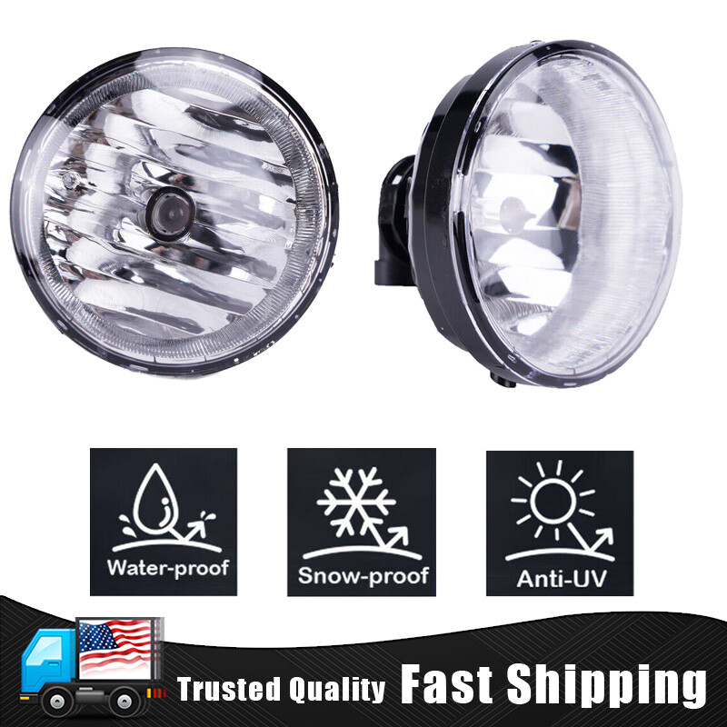 Smoked Fog Light Kit With Switch & Bulbs – Fits 2005-2011 Toyota Tacoma